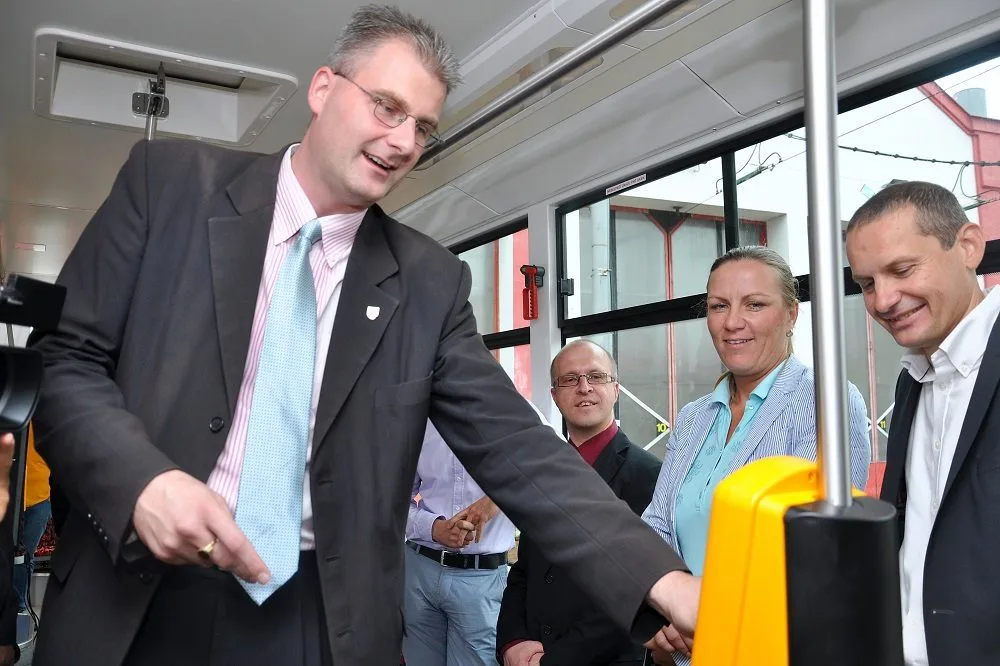 Nový platební terminál. Foto: Jan Pešek