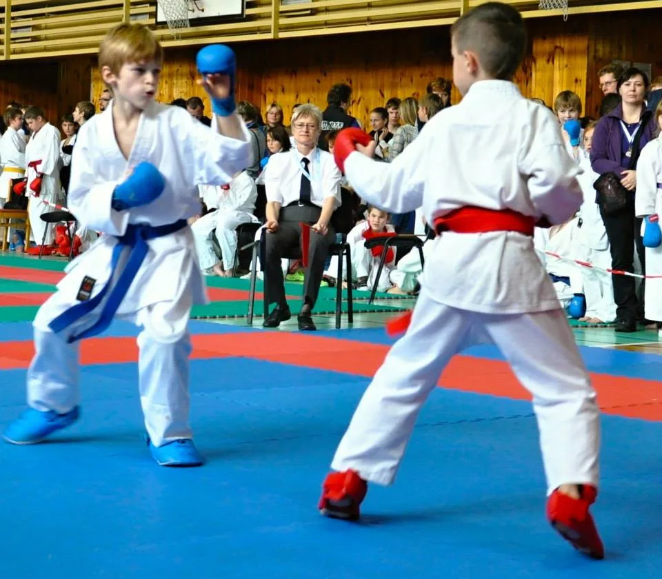 Kumite v podání začínajících závodníků v Trutnově
