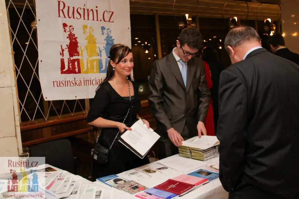 Tatiana Humeníková na plese Rusínů.
