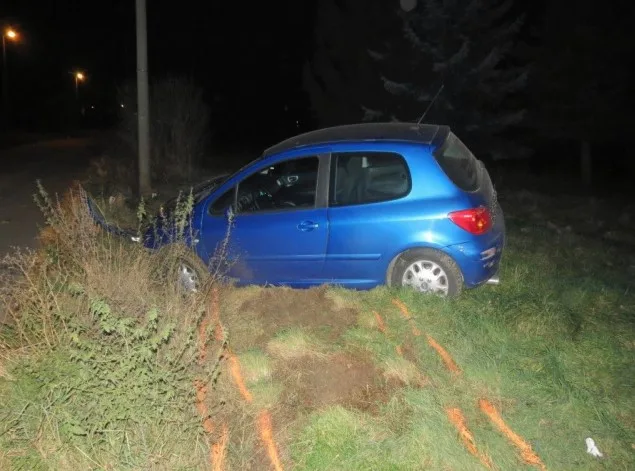 Mladík se snažil od nehody utéct. Foto: Policie ČR