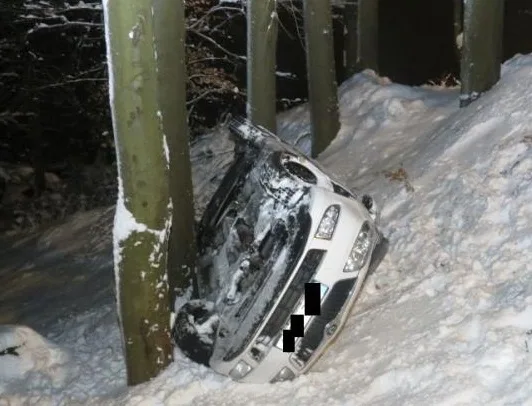 Škoda na Fabii je 60 tisíc korun. Foto: Policie ČR