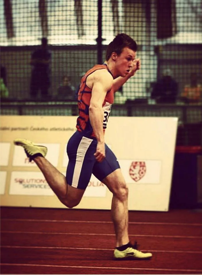 Sprinter David Kolář. Foto archiv ČAS