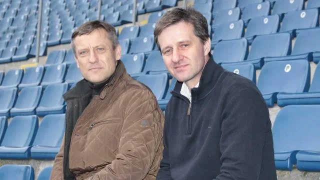 Dnes dopoledne skončili trenéři FC Slovan Liberec Jiří Kotrba a Josef Csaplár. Foto: FC Slovan Liberec