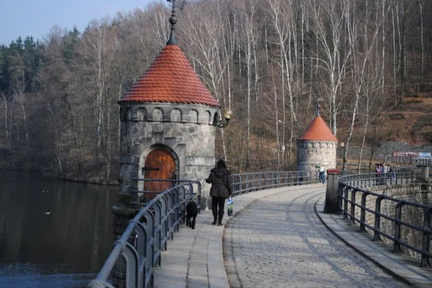 Liberecká přehrada.