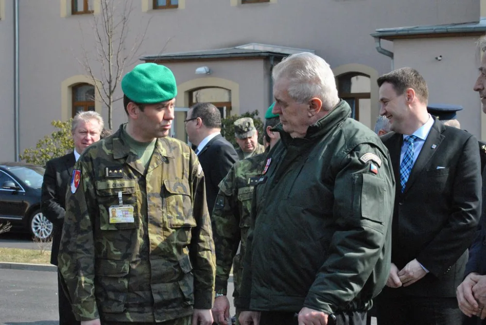 Miloš Zeman v Liberci. Foto: Michael Daněk