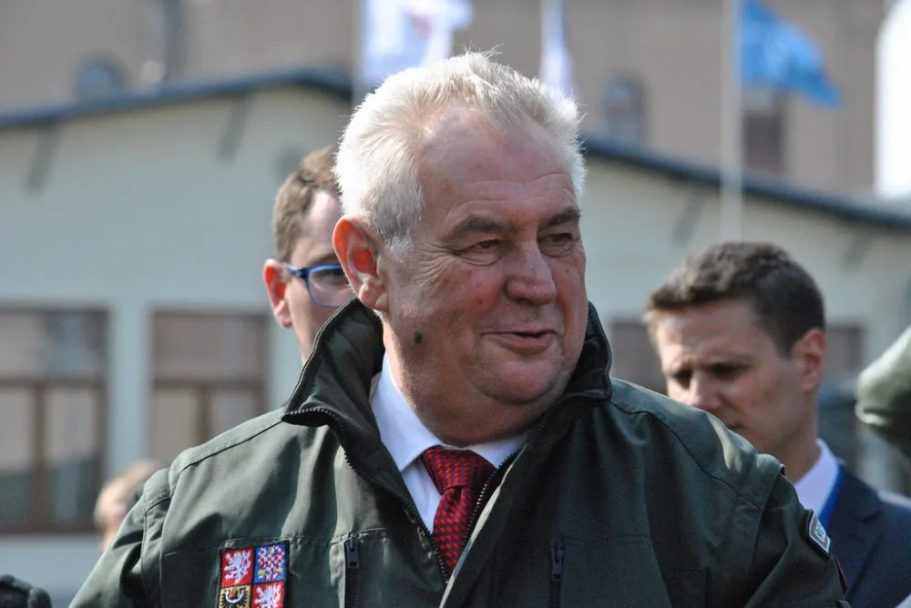 Miloš Zeman v Liberci. Foto: Michael Daněk
