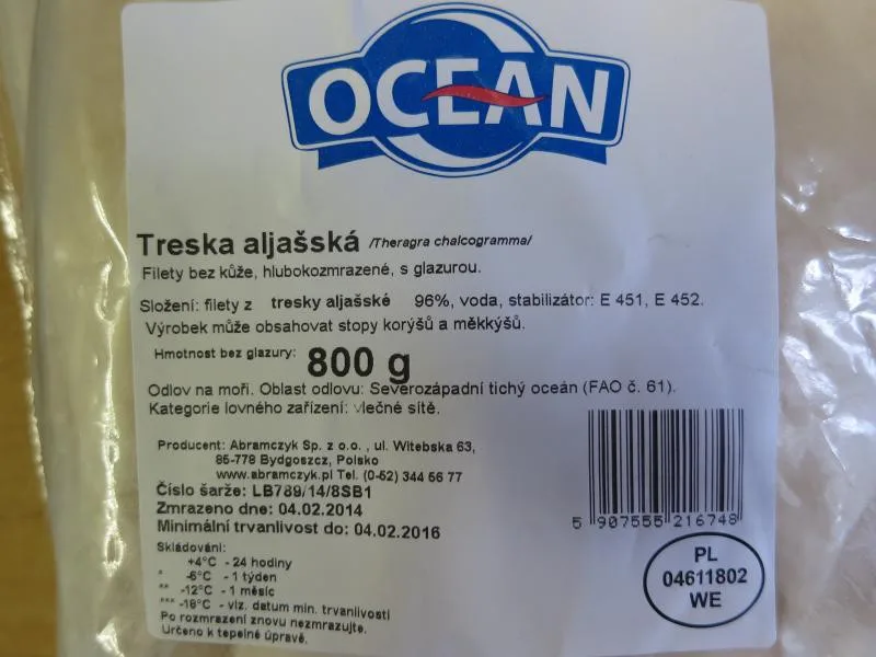 Treska Ocean z Teska. Foto: SZPI