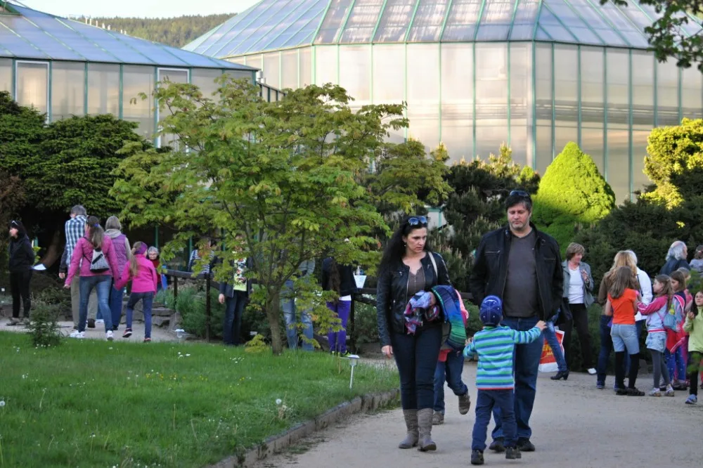 Botanka se otevřela zájemcům. Foto: malý Ptica