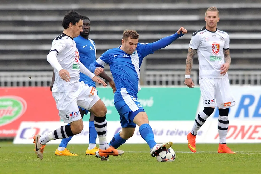 Na podzim Slovan uhrál v Hradci bezgólovou plichtu. Foto: Jaroslav Appeltauer