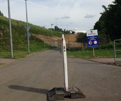 Pod Globusem začala stavba nového nájezdu na průtah Libercem
