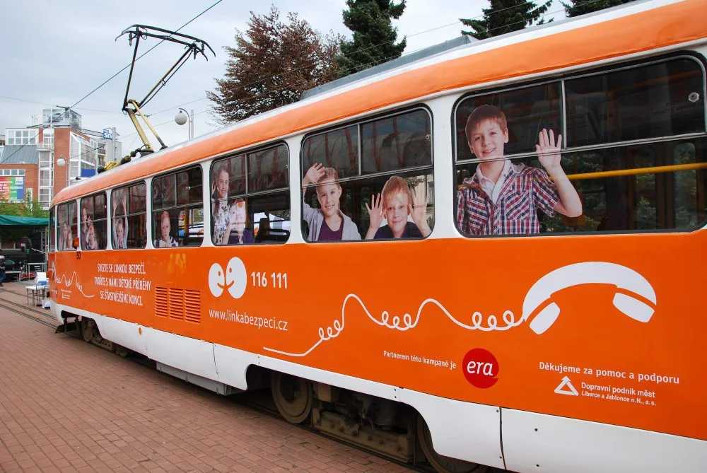 Tramvaj Linky bezpečí