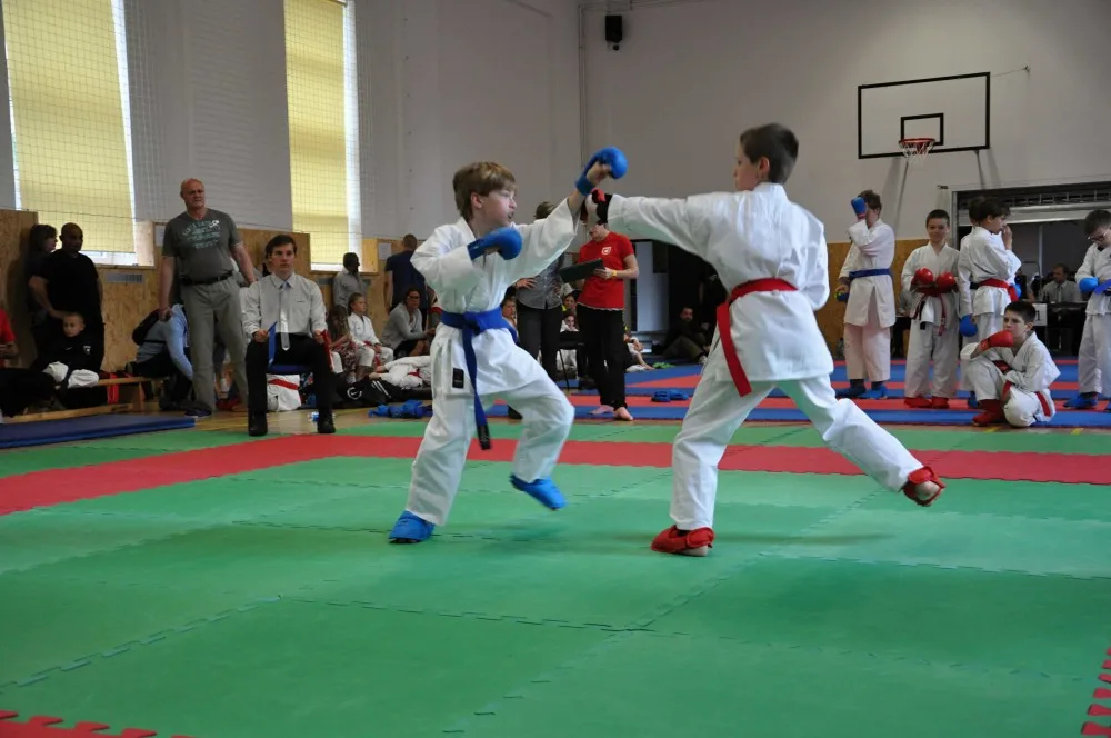 Kumite. Foto: Kamil Flajšinger