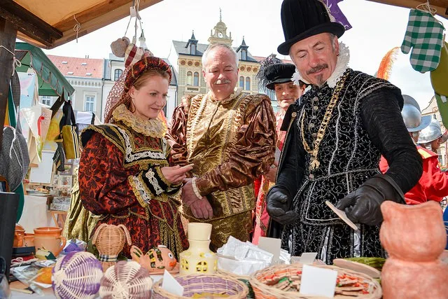 Víkend patřil jarmarku a slavnostem