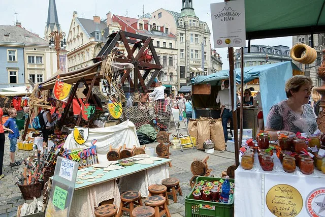 Víkend patřil jarmarku a slavnostem