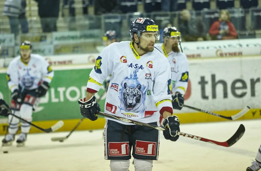 Lukáš Krenželok. Foto: HC Bílí Tygři Liberec