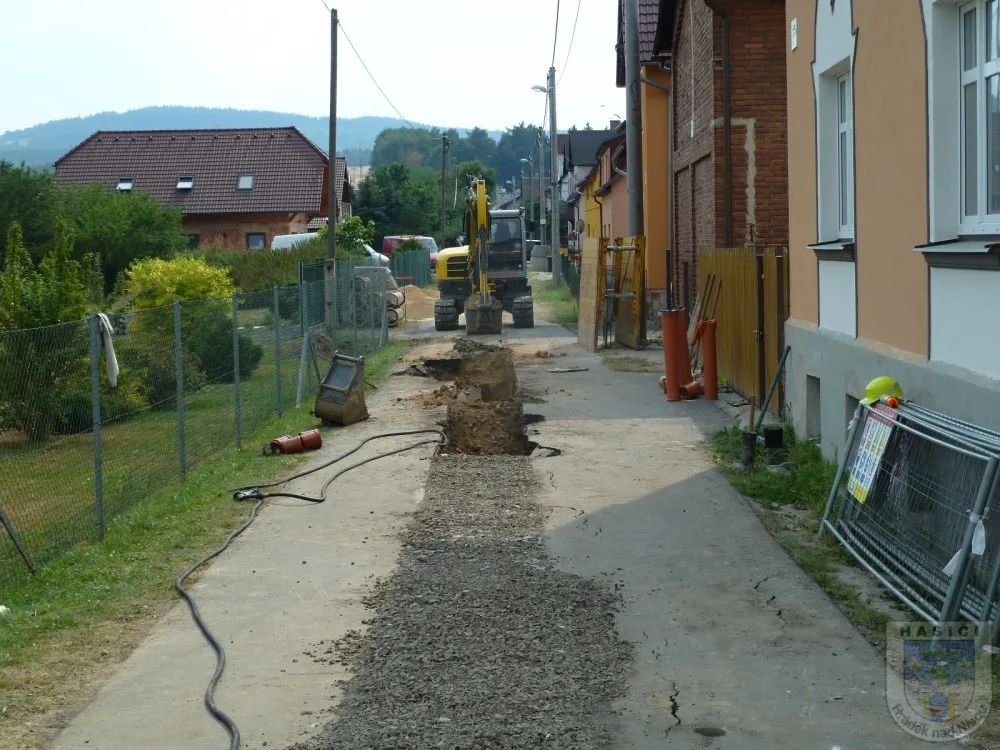 V Hrádku museli evakuovat obyvatele kvůli úniku plynu. Foto: Hasiči Hrádek nad Nisou