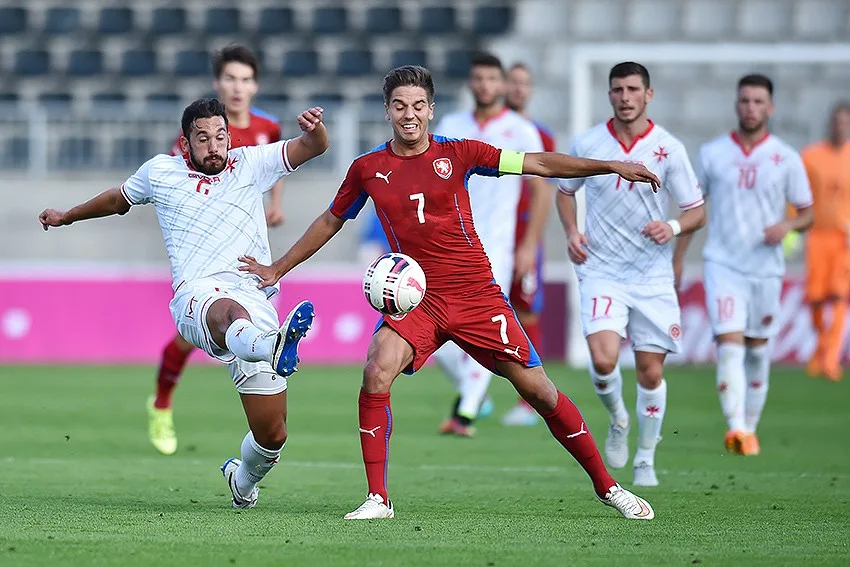 Fotbalová jednadvacítka porazila v Jablonci Maltu. Foto: Fotbal.cz