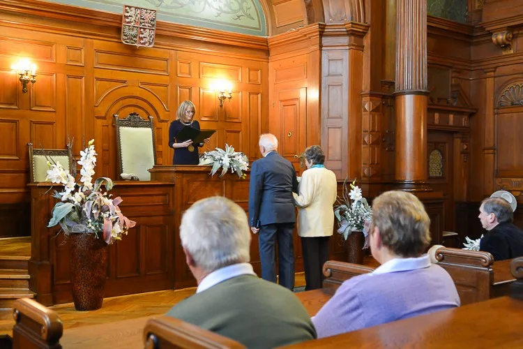 Manželé Slačíkovi z Liberce oslavili kamenné výročí svatby