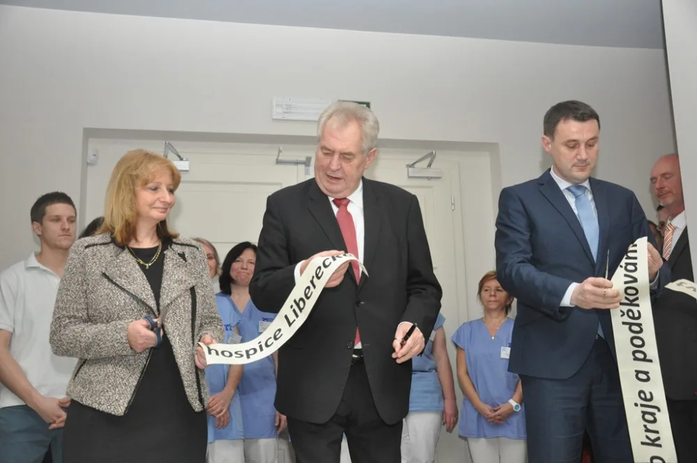 Slavnostní otevření hospice