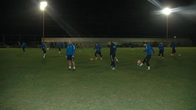 Fotbalisté Slovanu mají za sebou první trénink v Turecku