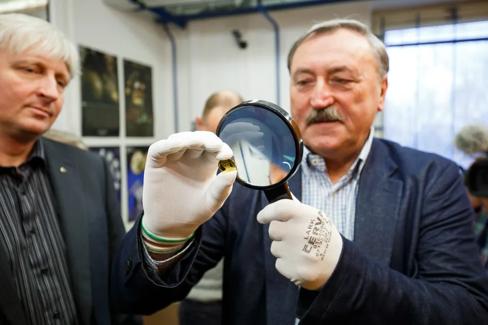 Antonín Panenka při ražbě