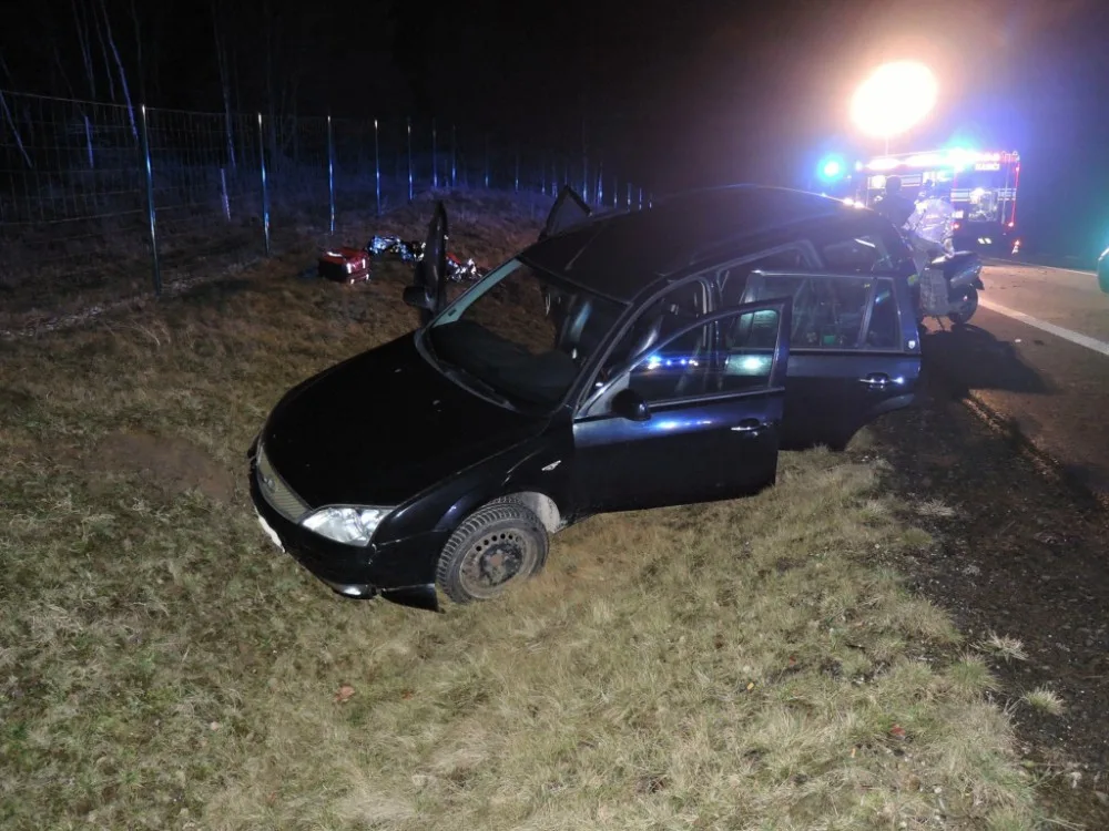Mondeo po nehodě