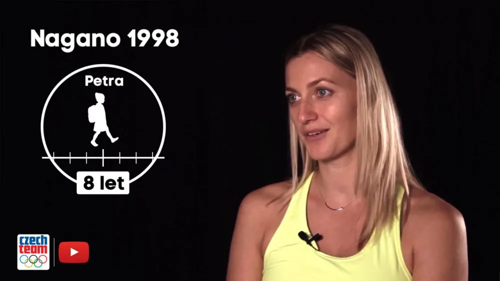 Petra Kvitová na YouTube kanálu ČOV