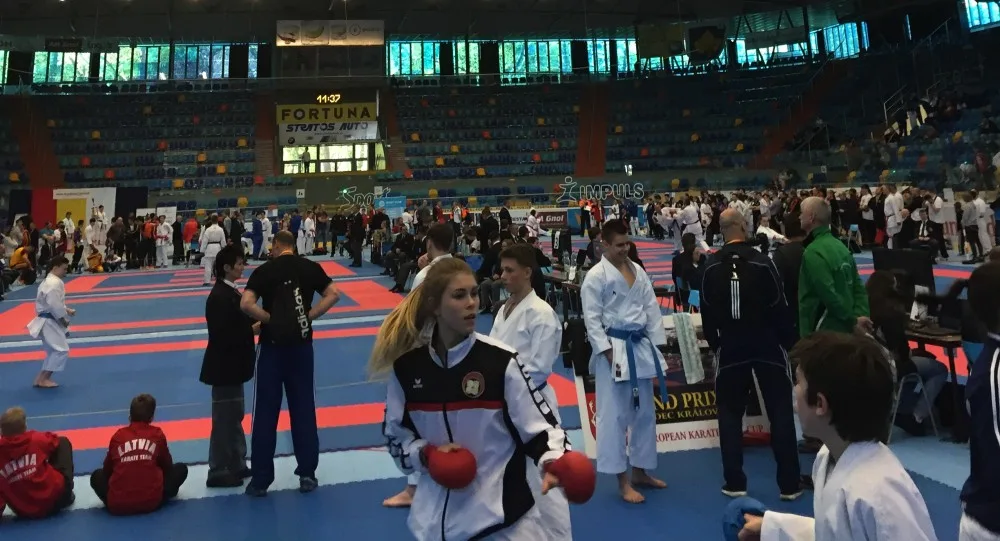 Na Grand Prix v Hradci Králové se sjelo přes 1000 karatistů z 12 zemí světa