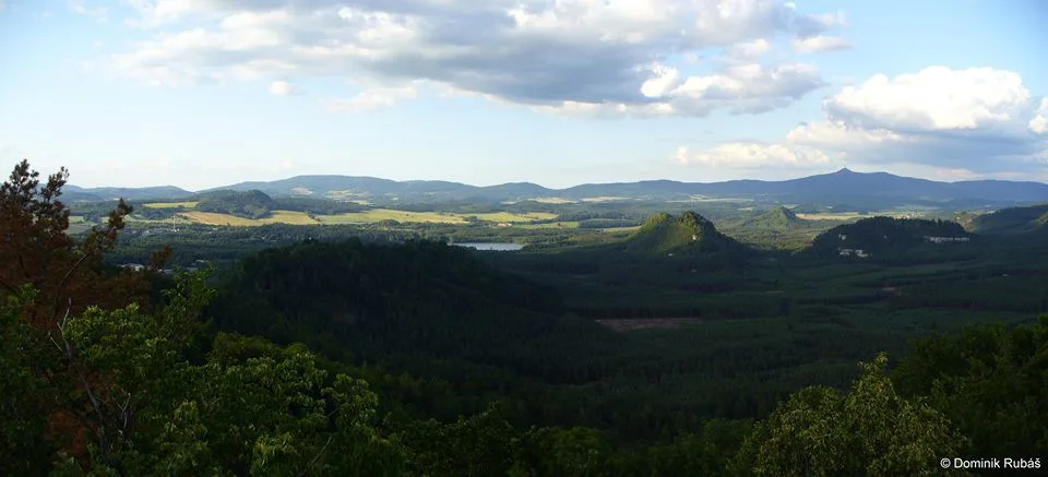 Výhled na Geopark Ralsko