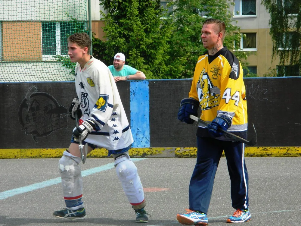 Martin Bartek (vpravo) v dresu Vos.