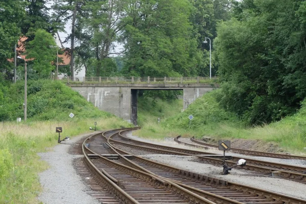 Most ve Vrchlického ulici
