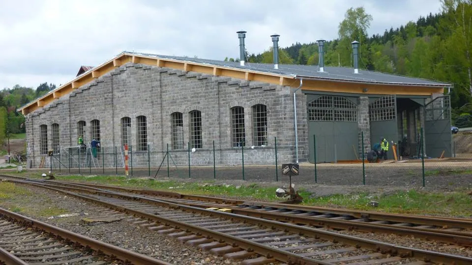 Výtopna v Kořenově bude návštěvníkům přístupná od července