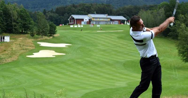 Roman Šebrle v Liberci poprvé výrazně uspěl v profi golfu