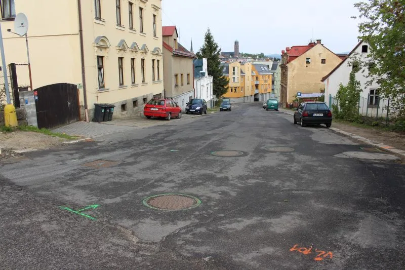 Lesní ulice v Jablonci nad Nisou