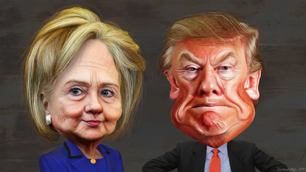 Hillary Clintonová vs. Donald Trump
