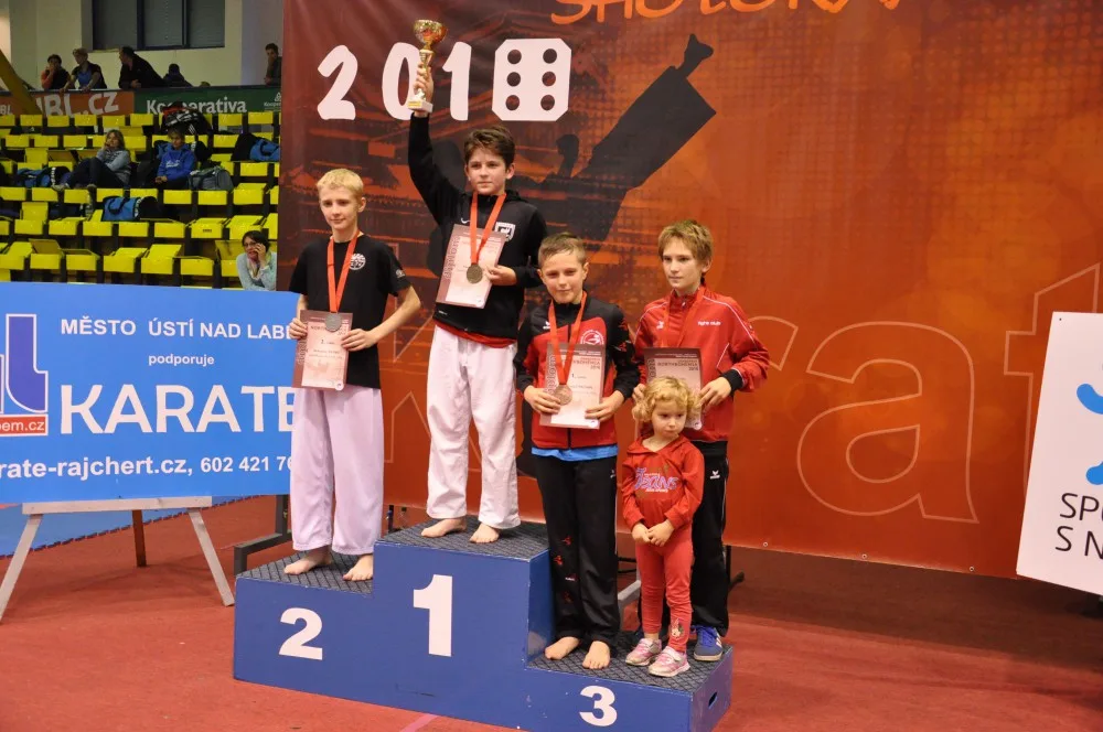 Zlato v kumite vybojoval Marek Boura
