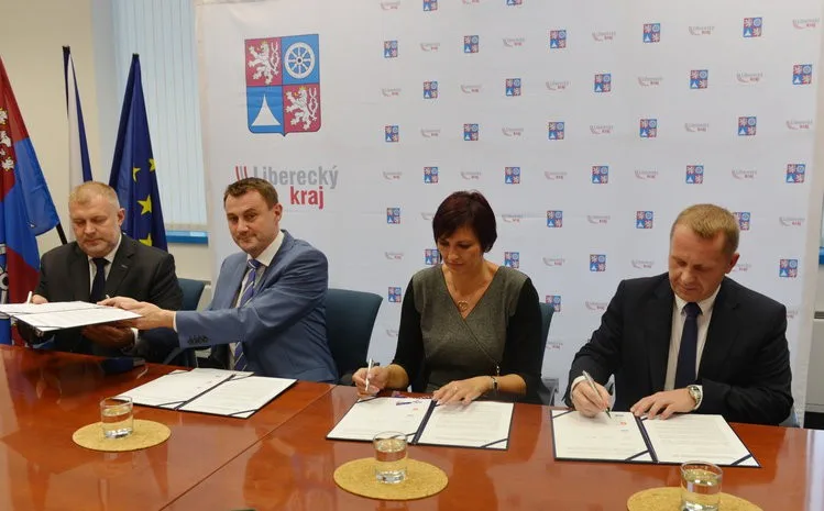 Podpis koaliční smlouvy