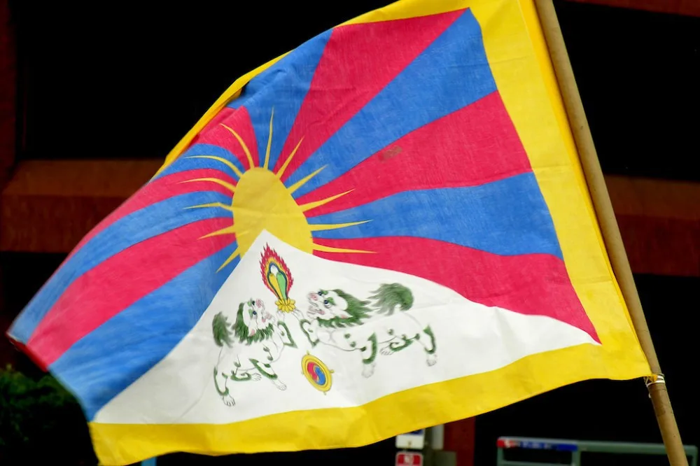 Ilustrační foto; vlajka Tibetu