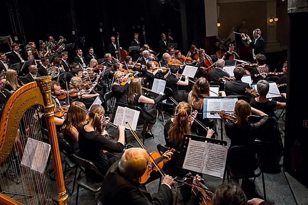 Podkrkonošský symfonický orchestr.