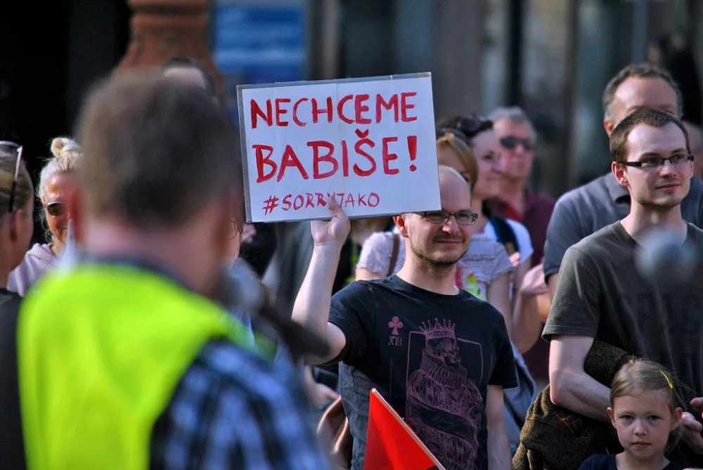 U radnice se demonstrovalo.