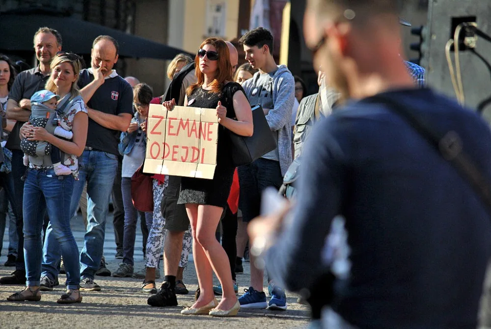 U radnice se demonstrovalo.