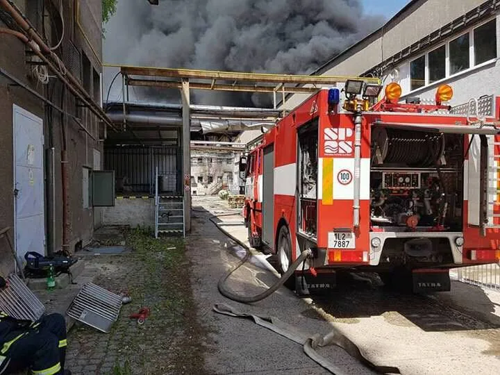 Požár v Severochemě