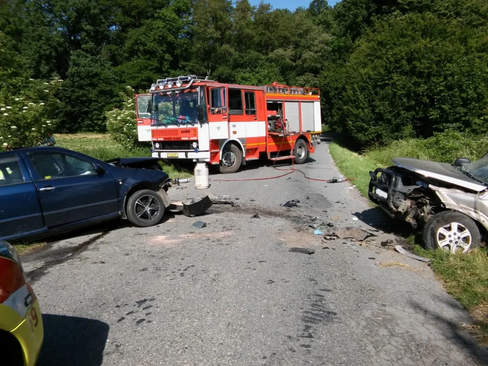 Žena zraněná při nehodě u Doks v nemocnici zemřela