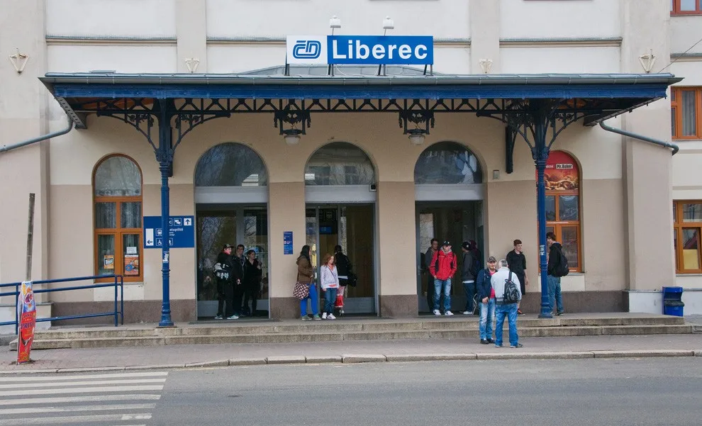 nádraží ČD Liberec
