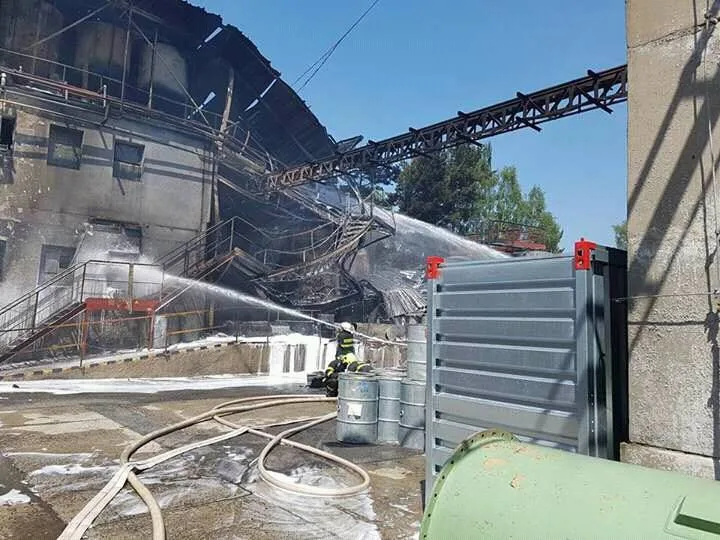 Požár v Severochemě 
