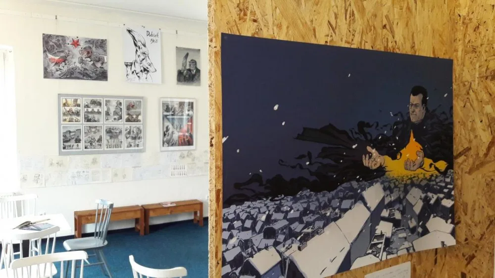 Jedinečná výstava u Fryče. České století v komiksu.