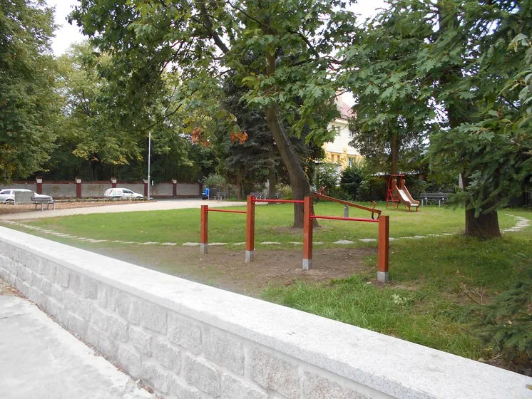 Nové hřiště na Americké.