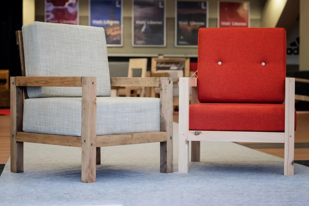 Tvoříme z palet představí premiérově na veřejnosti na výstavě Dům a bydlení unikátní designovou sestavu.