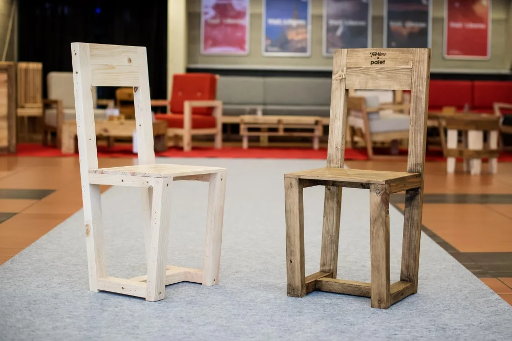 Tvoříme z palet představí premiérově na veřejnosti na výstavě Dům a bydlení unikátní designovou sestavu.