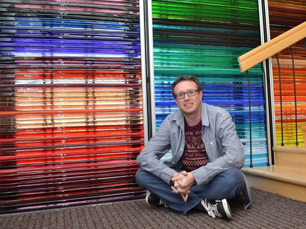 Petr Nový, hlavní kurátor Muzea skla a bižuterie v Jablonci nad Nisou je nejen zasvěcený odborník, ale i vynikající přednášející.